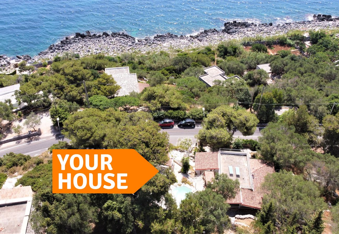 Villa a Marittima - Incantevole villa: piscina riscaldata accesso mare