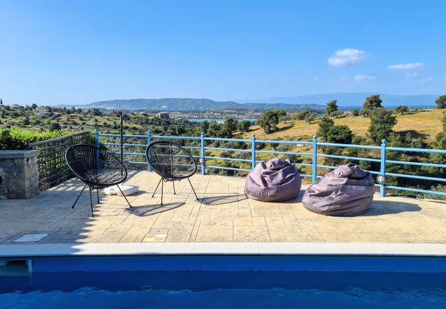 Casa a Porto Heli - Villa con piscina/vista mare, 4 min dalla spiaggia