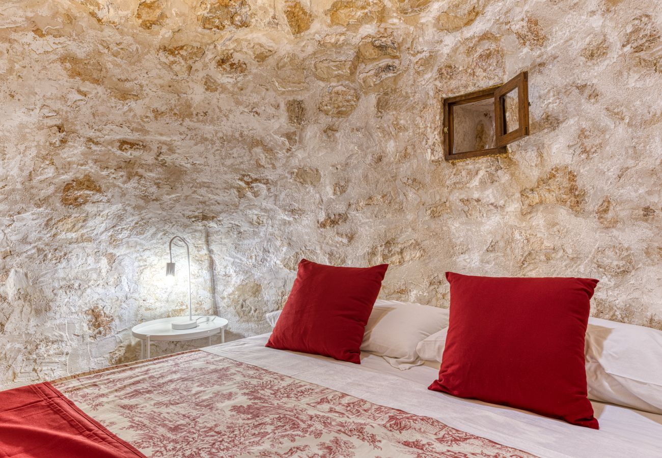 Villa a Pescoluse - Trulli in pietra con piscina infinity & vista mare