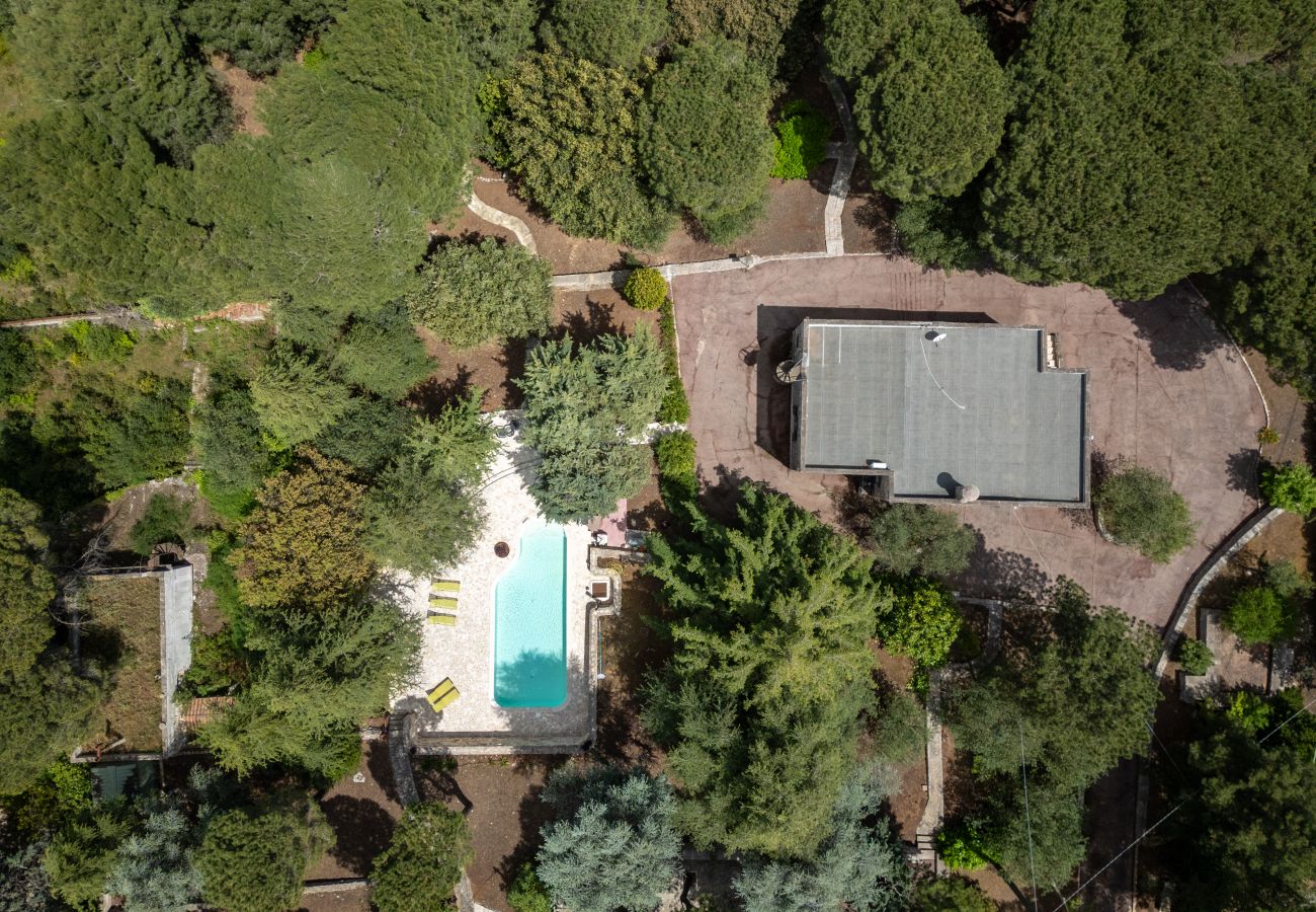 Villa a Fasano - Villa tradizionale con piscina riscaldata e parco