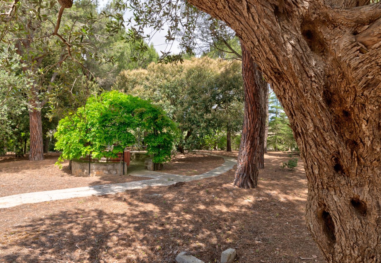 Villa a Fasano - Villa tradizionale con piscina riscaldata e parco