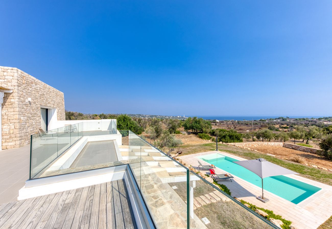 Villa a Leuca - Favolosa villa su 3 livelli, piscina e vista mare