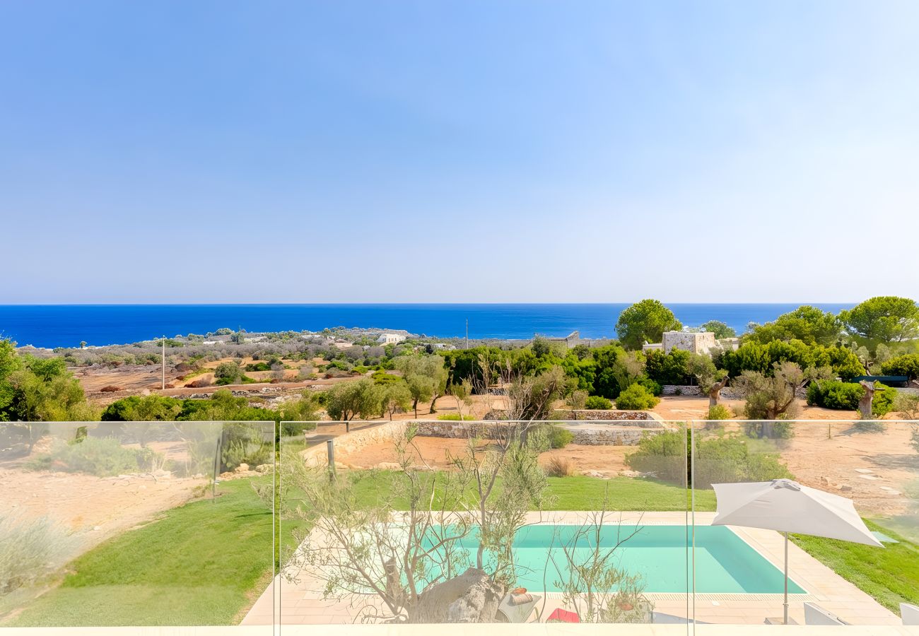Villa a Leuca - Favolosa villa su 3 livelli, piscina e vista mare