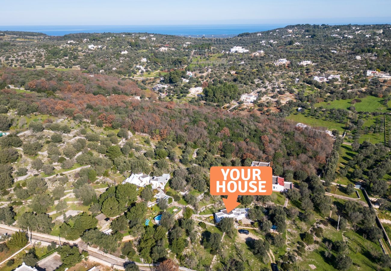 Villa a Ostuni - Graziosa casa di campagna con piscina e giardino