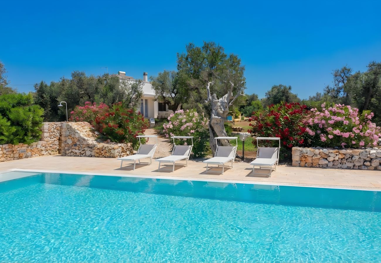 Villa a Torre Vado - Stupenda tenuta con 3 unità, piscina, vista mare