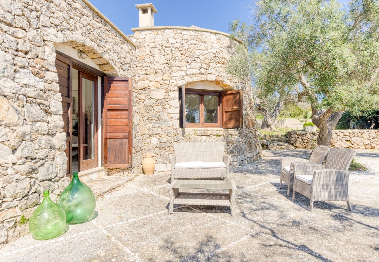 Fattoria a Patù - Graziosa casa in pietra, vista mare e vasca idromassaggio