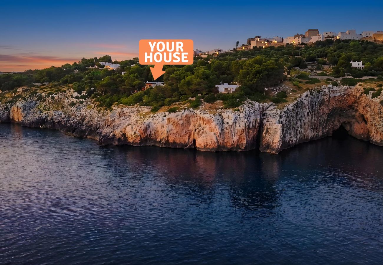 Villa a Castro - Villa unica con accesso al mare e splendida vista (casa A)