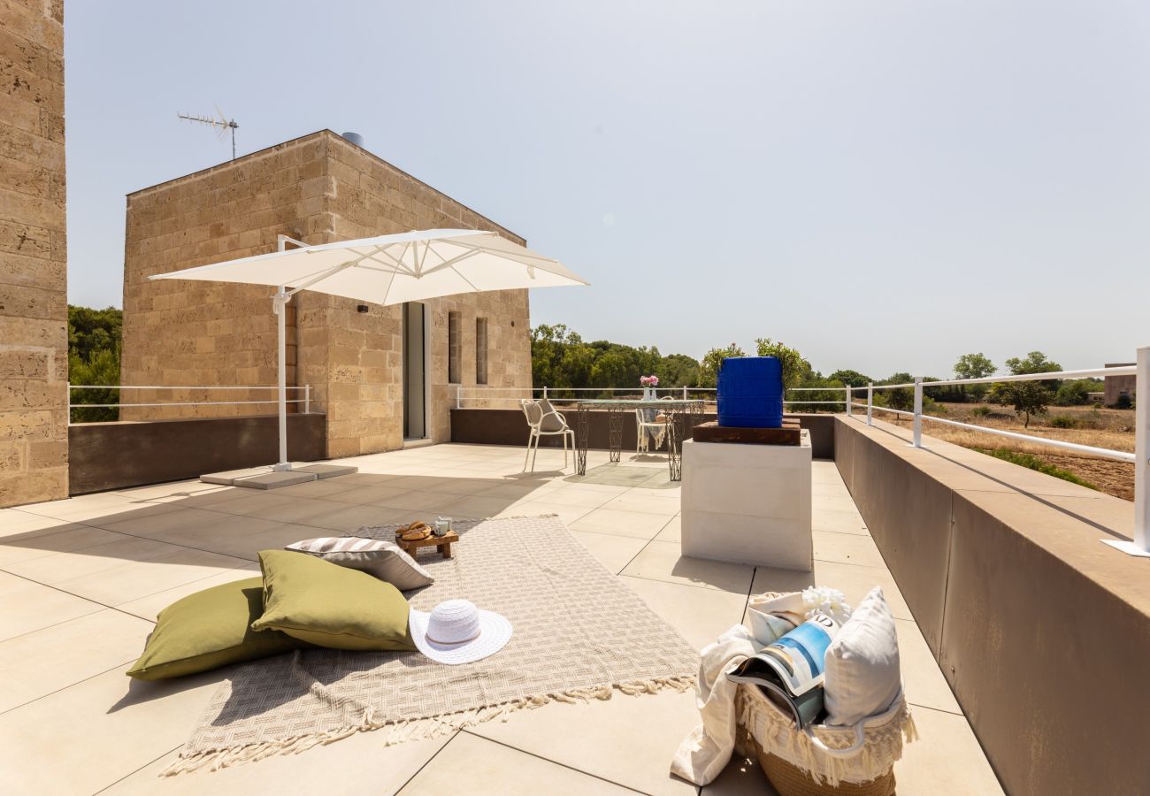 Villa a Gallipoli - Lussuosa Villa Torre con 2 piscine vicino spiaggia