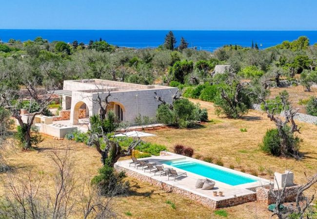 Villa a Pescoluse - Graziosa villa con piscina a 2 km dal mare