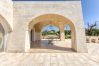 Villa a Pescoluse - Graziosa villa con piscina a 2 km dal mare