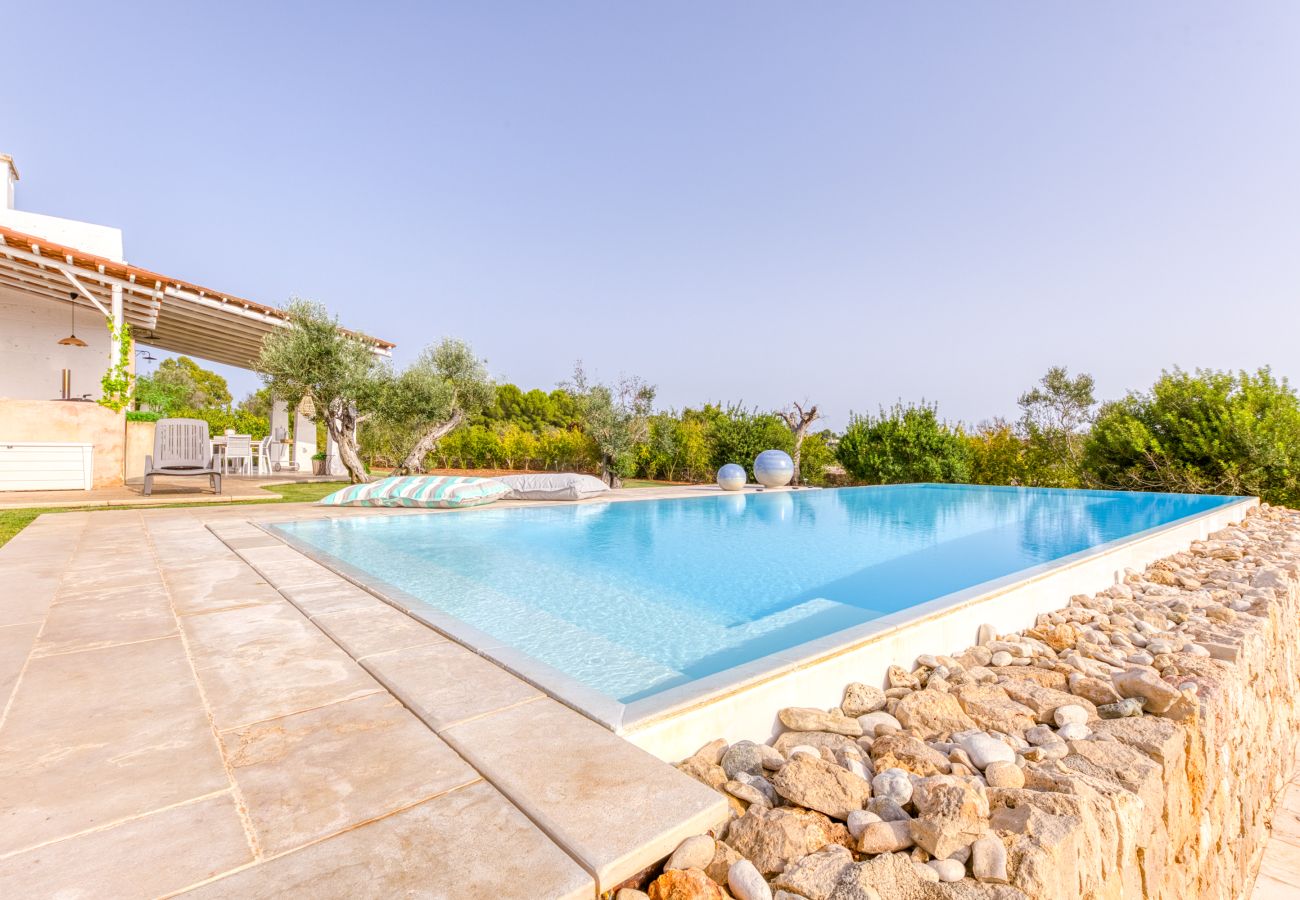 Villa a Pescoluse - Deliziosa villa con piscina e grande giardino
