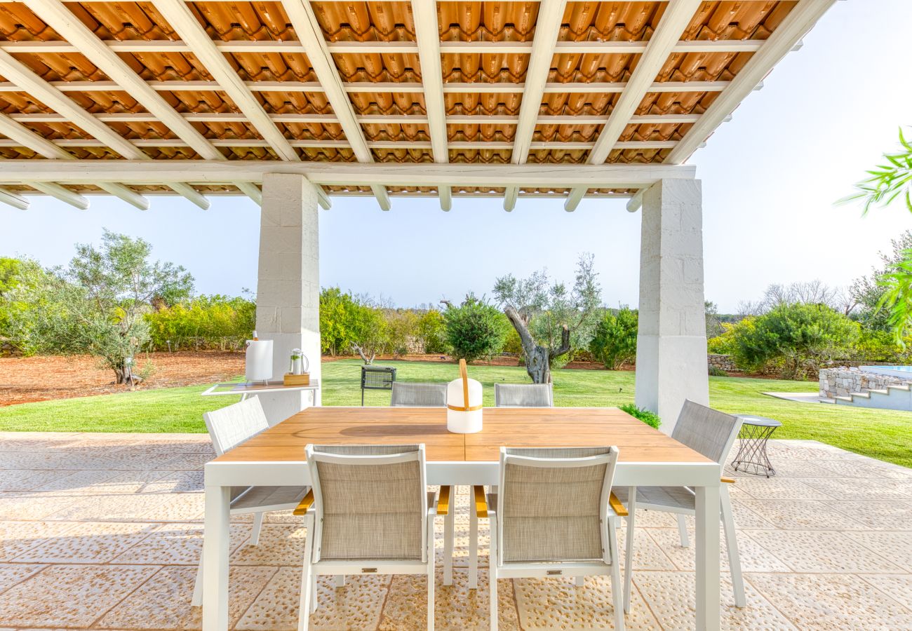 Villa a Pescoluse - Deliziosa villa con piscina e grande giardino