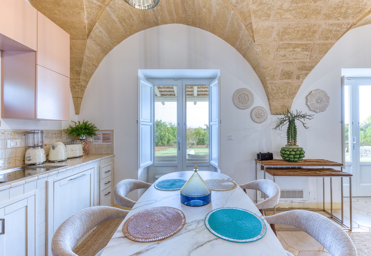Villa a Pescoluse - Deliziosa villa con piscina e grande giardino