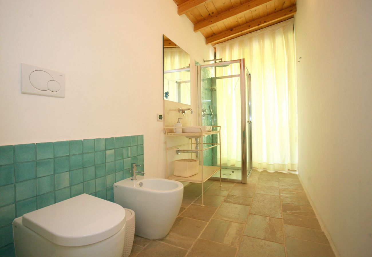 Villa in Patù - Charming residence with huge pool and park